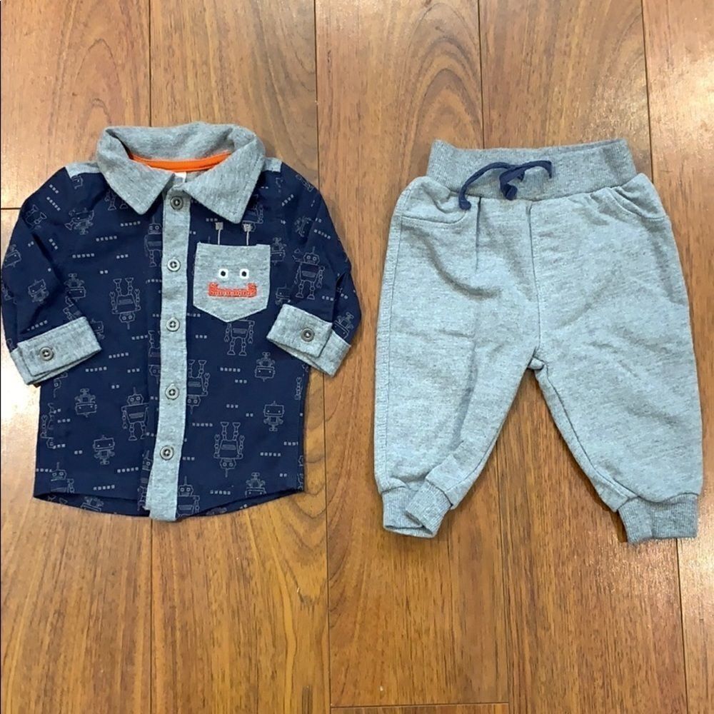 Petit Lem Robot Outfit 3 Months. Great Condition.